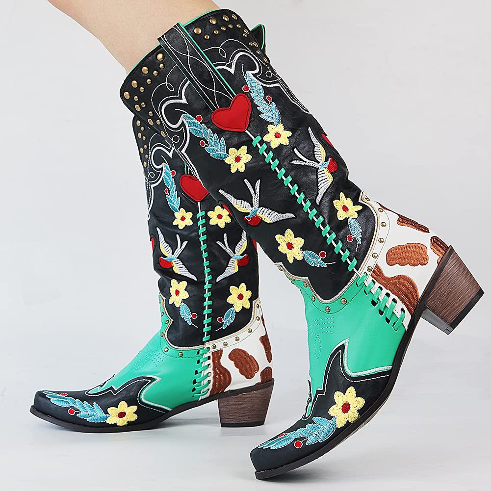 Claire | Bottes de cowboy brodées pour femmes élégantes pour toutes les occasions