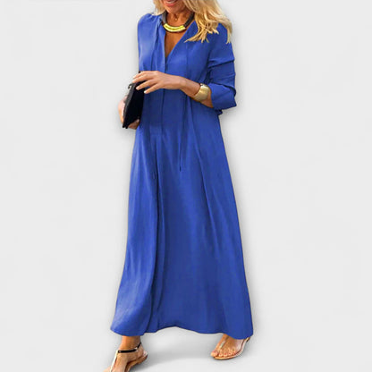 Hannalore - Robe Maxi Fluide pour Toutes Occasions