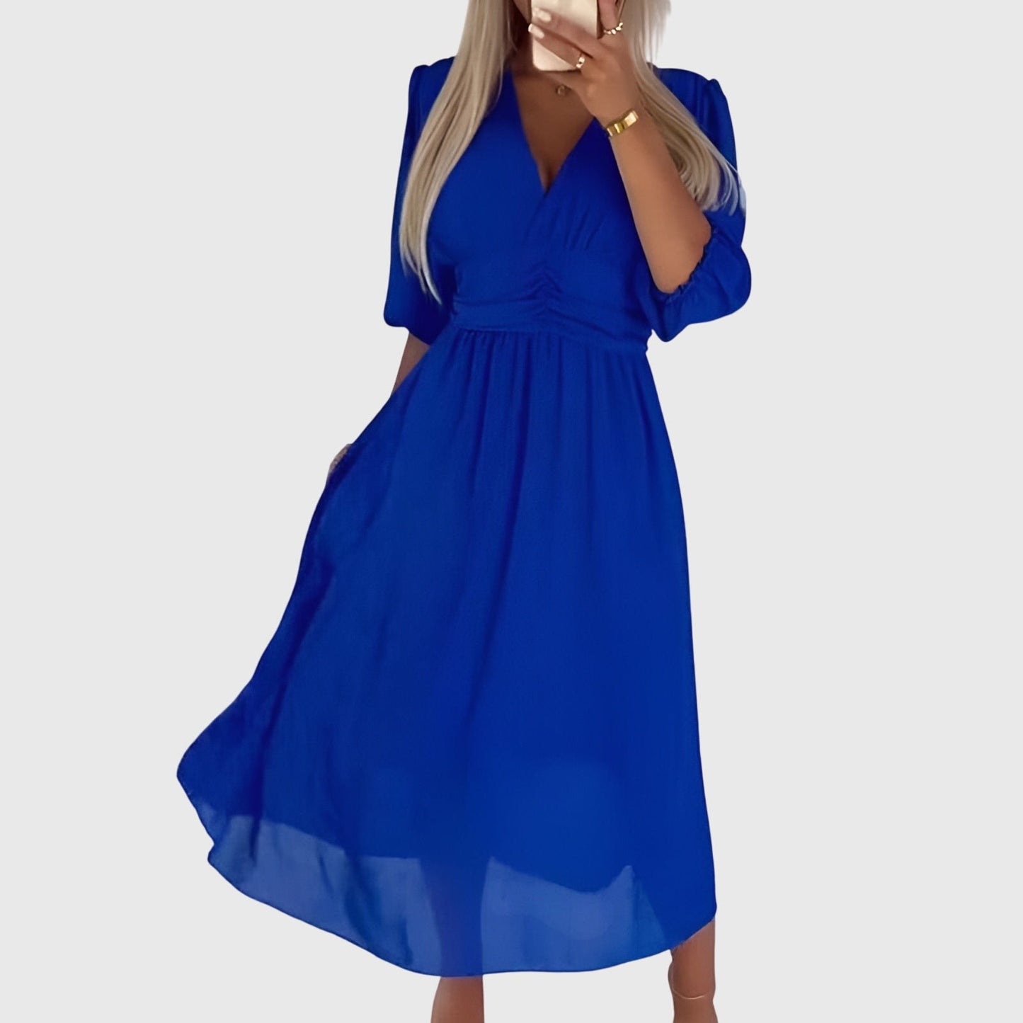 Chloe™ | Robe de Soirée en Chiffon Soie