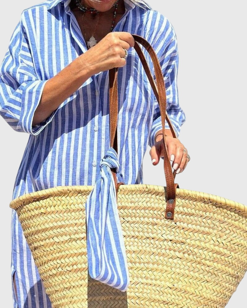 Ellen™ | Robe Rayée Chic pour Toutes les Occasions