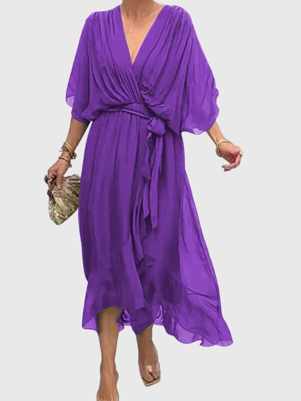 Bethany | Robe de Soirée Chic en Tissu Doux