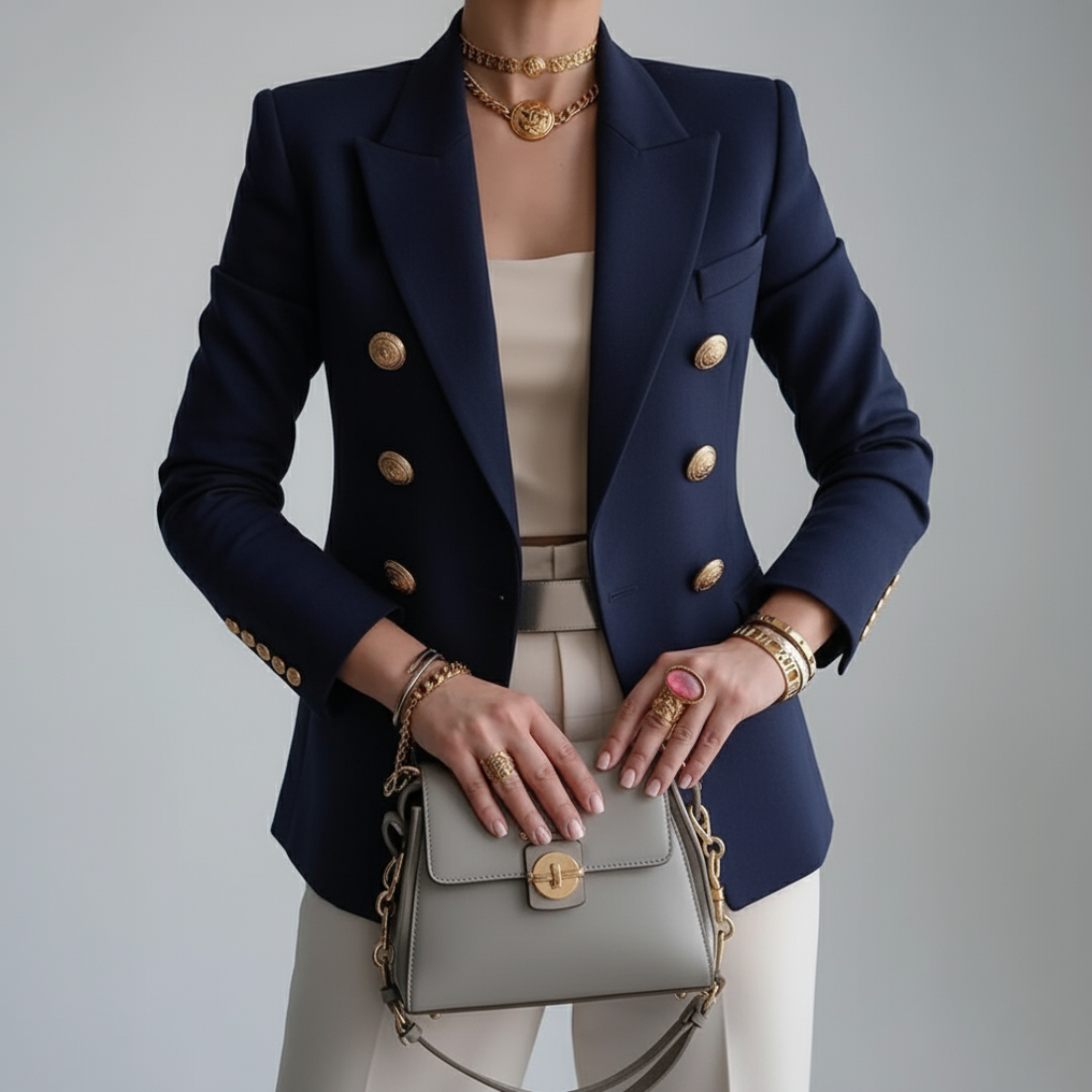 Blazer Chic pour Femmes pour le Travail et les Événements Sociaux