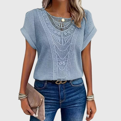 Blouse en Perles Chic Inspirée d'Ibiza pour Chaque Occasion