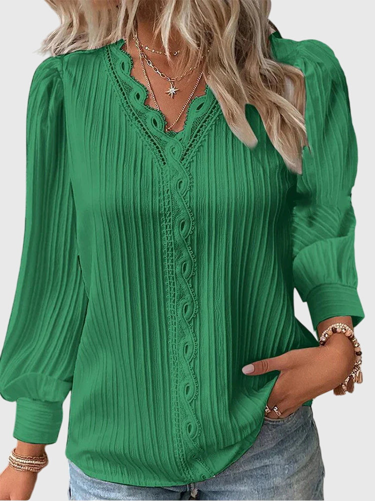 Andrea™ | Blouse Pullover Chic pour Toutes les Occasions