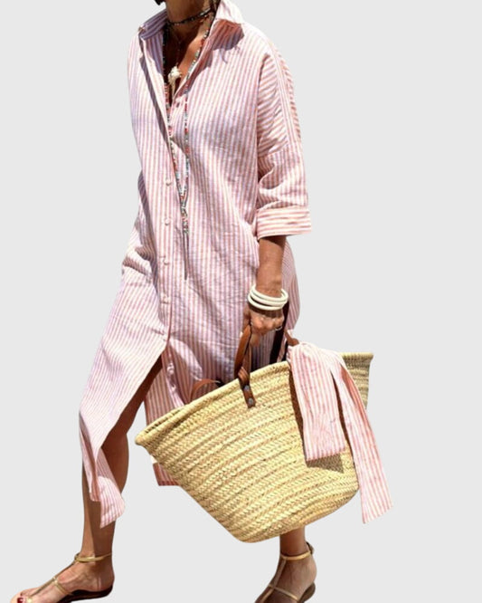 Ellen™ | Robe Rayée Chic pour Toutes les Occasions