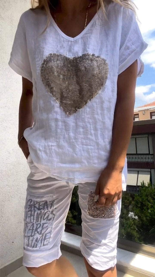 Kei | Ensemble Cœur Scintillant pour Occasions Spéciales