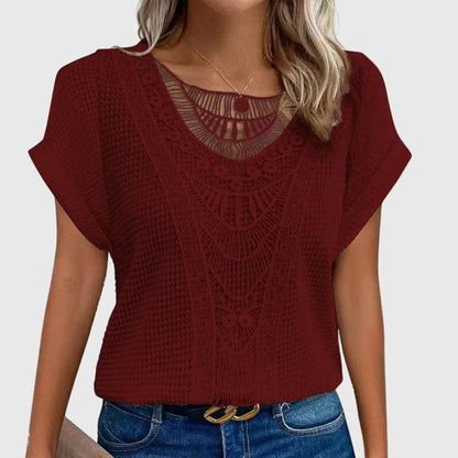 Blouse en Perles Chic Inspirée d'Ibiza pour Chaque Occasion