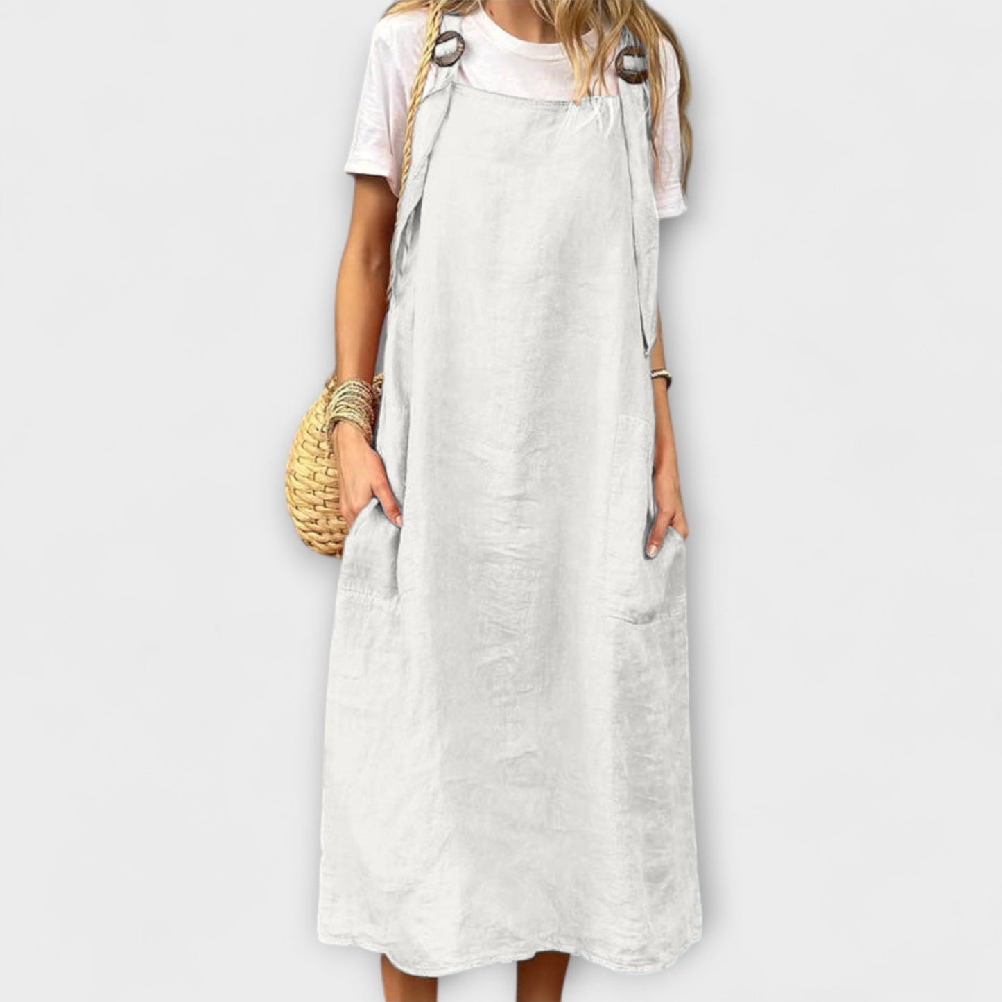 Salopette en Jean Élégante Mirta pour un Usage Quotidien