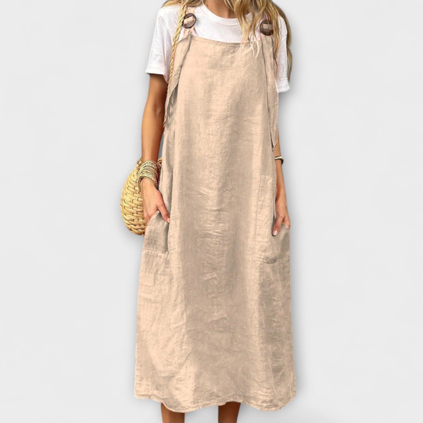 Salopette en Jean Élégante Mirta pour un Usage Quotidien