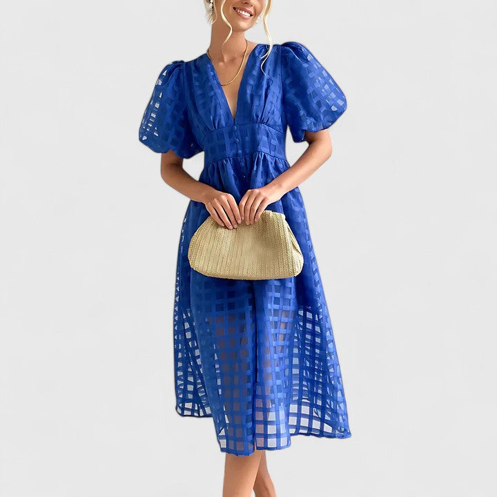 Elanqi | Robe Midi Chic pour Toutes Occasions