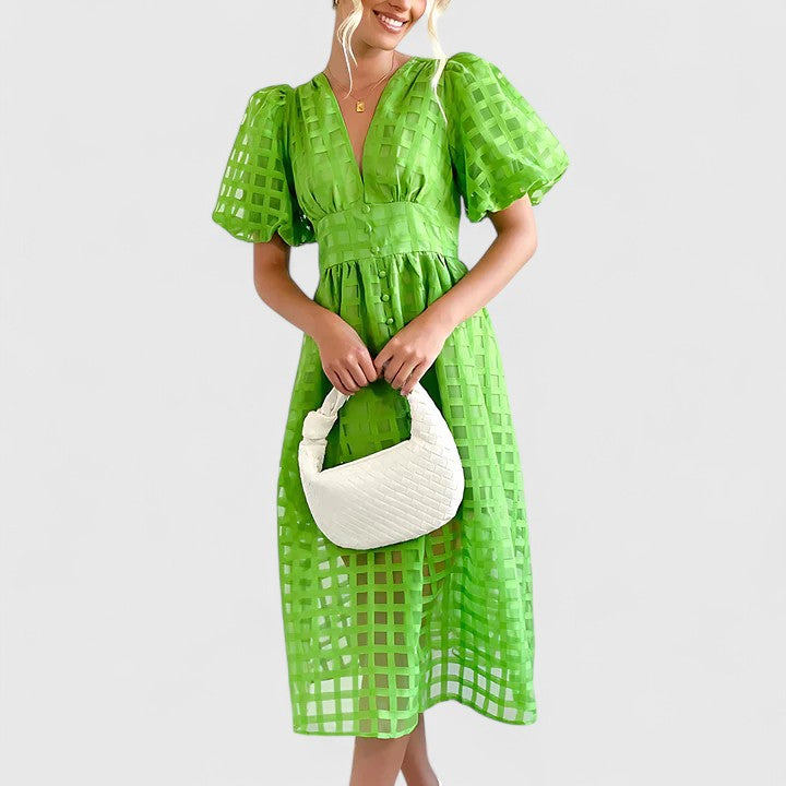 Elanqi | Robe Midi Chic pour Toutes Occasions