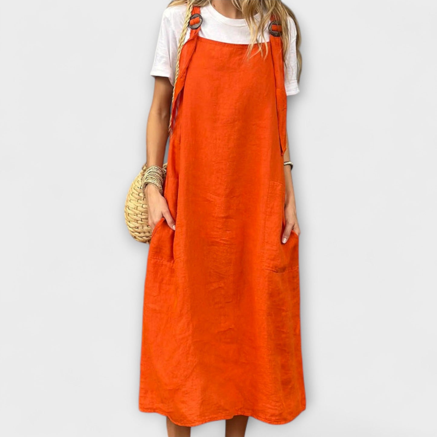 Salopette en Jean Élégante Mirta pour un Usage Quotidien