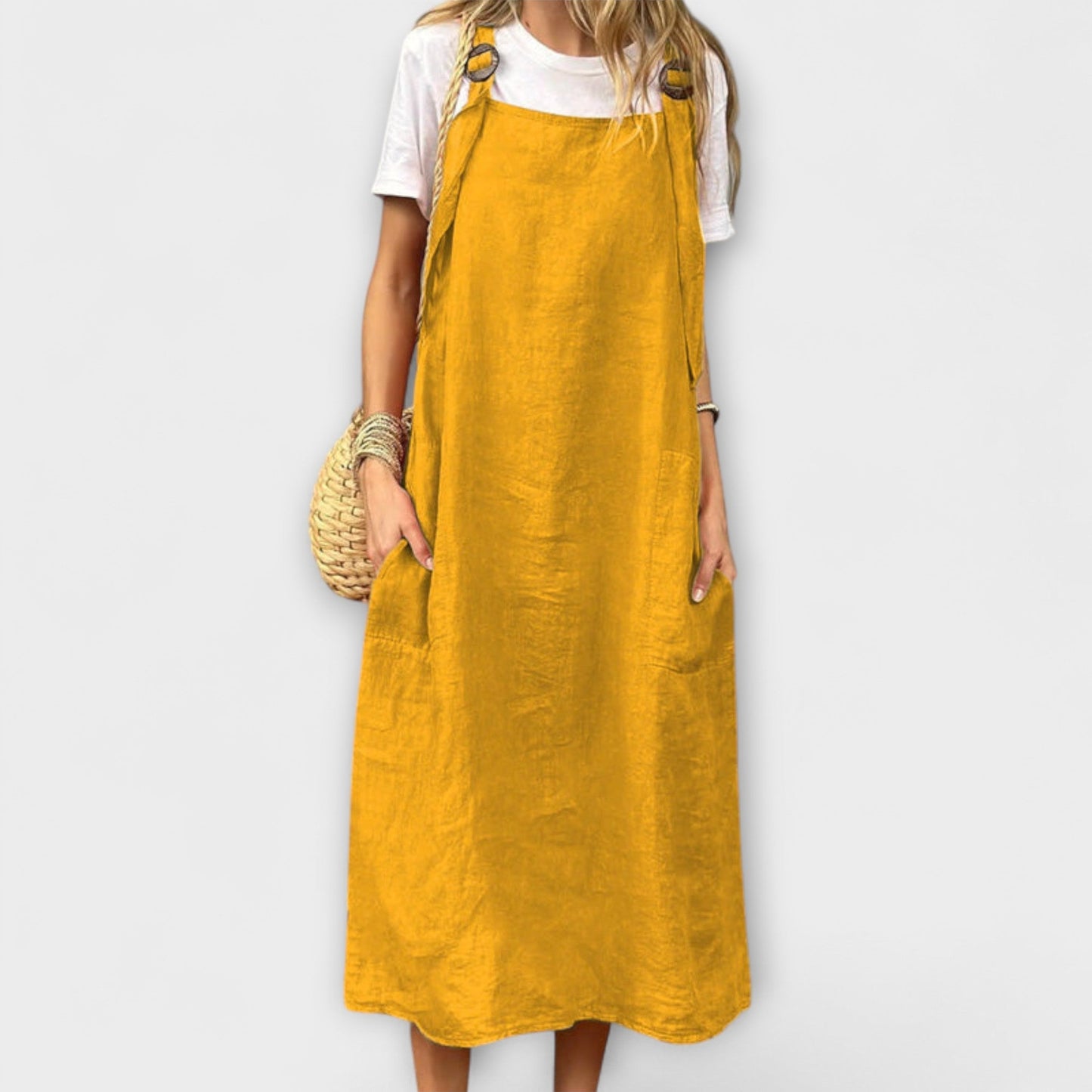 Salopette en Jean Élégante Mirta pour un Usage Quotidien