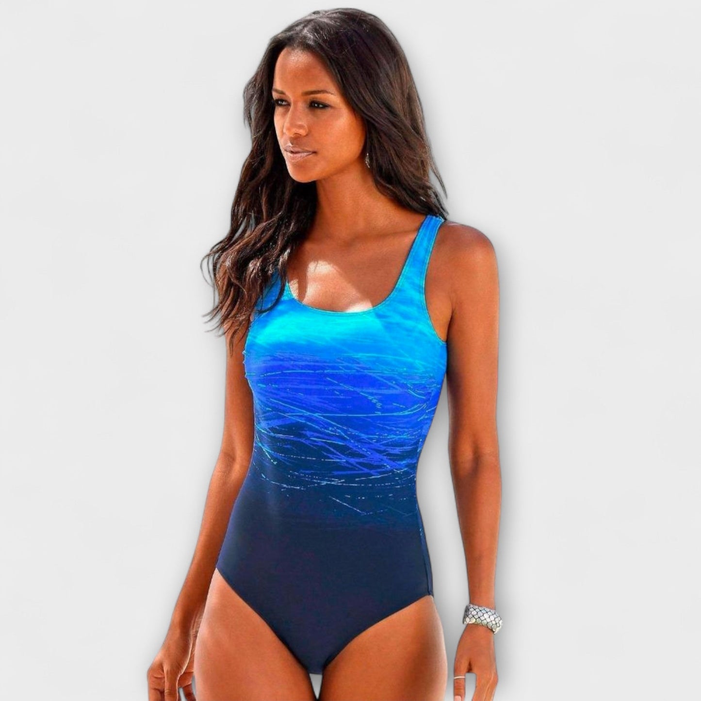 Maillot de Bain Chic en Une Pièce pour Jours Actifs