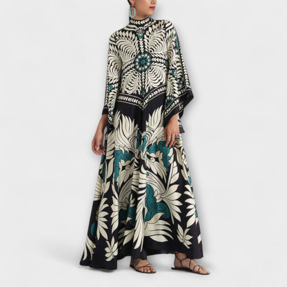 Robe Maxi Imprimée Florale Chic pour Occasions Spéciales