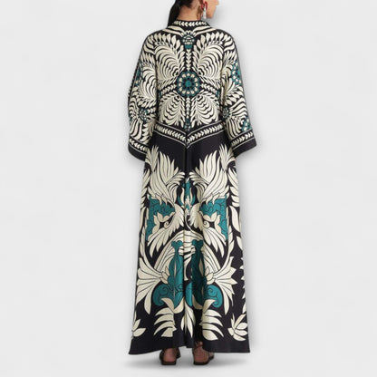 Robe Maxi Imprimée Florale Chic pour Occasions Spéciales