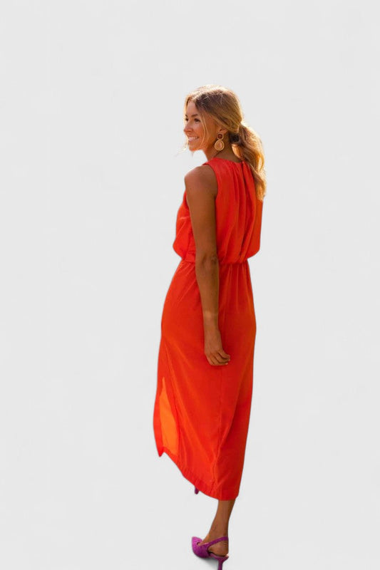 Theonae™ | Robe Midi Chic pour Toutes les Occasions
