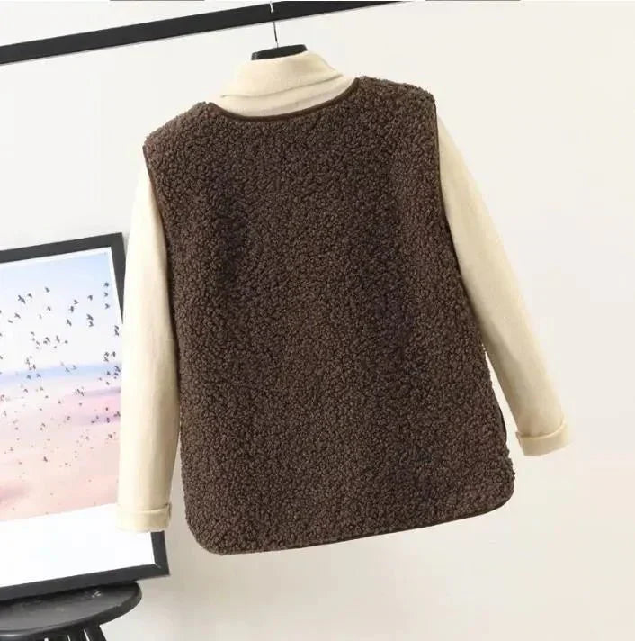 Gilet en Velours Chic pour Femmes - Idéal pour le Superposition