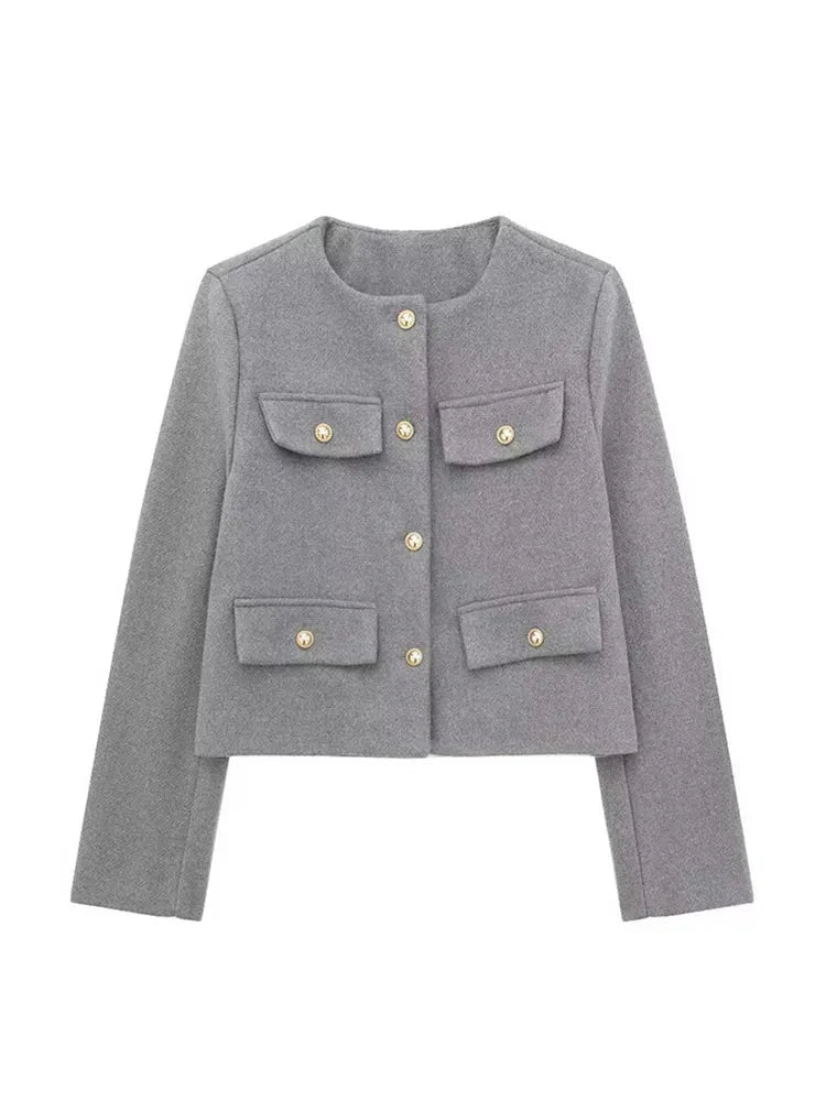 Arya - Blazer en Tweed Élégant pour Toutes les Occasions