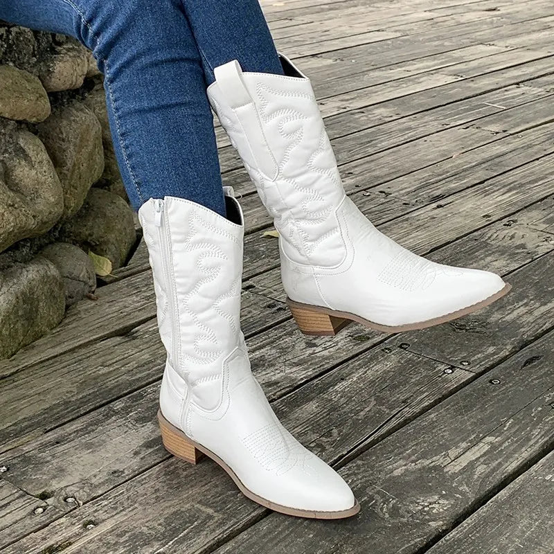 Bella - Bottes de Cowboy Western Élégantes pour Toutes les Occasions