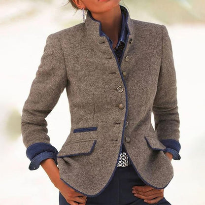 Chloe - Blazer Rétro Chic pour Occasions Élégantes
