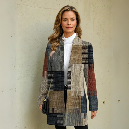 Veste de Femme Checked pour Occasions Chic