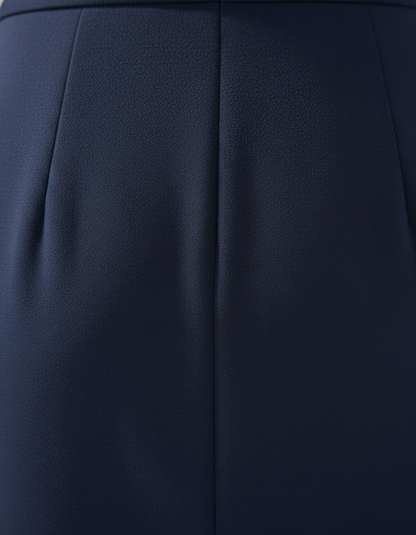 Robe Midi Bleu Marine pour Occasions Élégantes