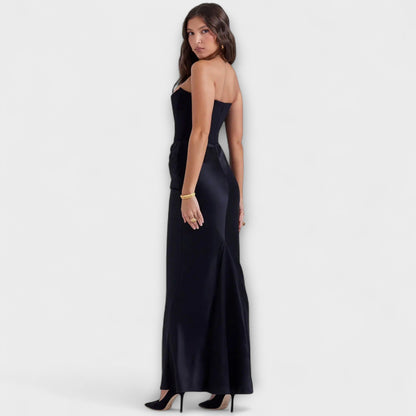 Robe Maxi Satin Chic pour Soirée