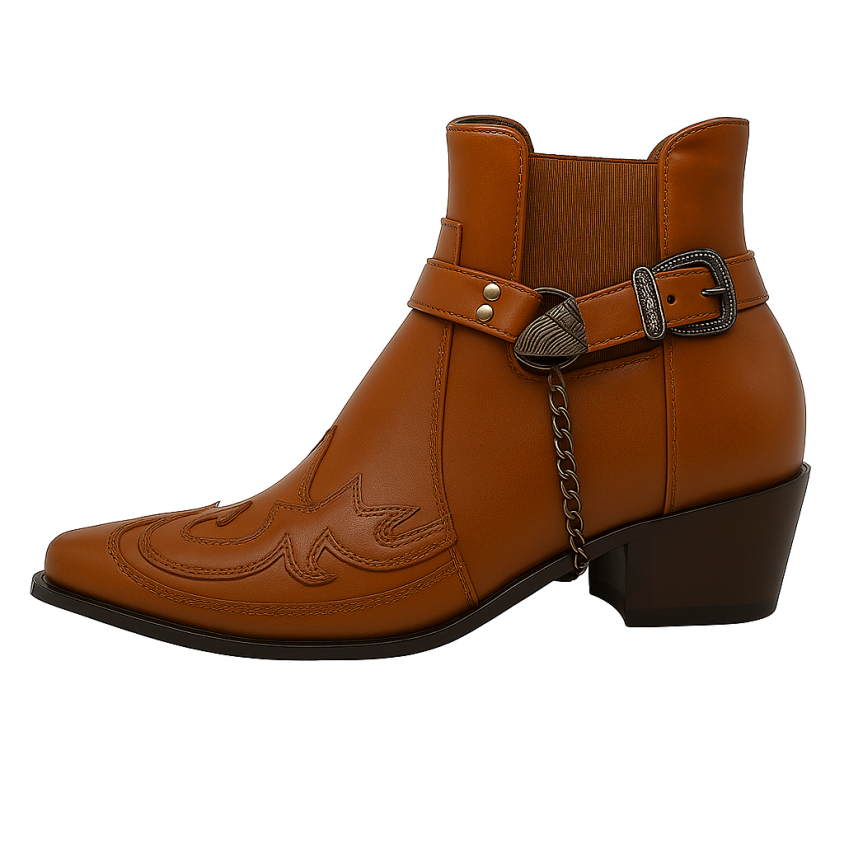 Andrew | Bottes Western Stylées pour Hommes pour l'Hiver
