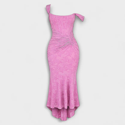 Renske - Robe Longue Corset Chic pour Événements