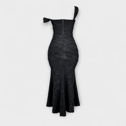 Renske - Robe Longue Corset Chic pour Événements