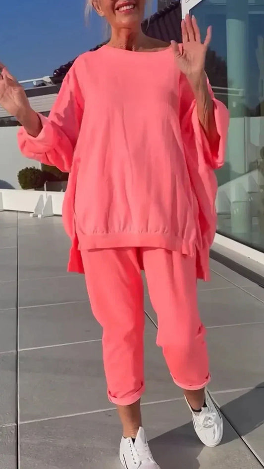 Ida | Ensemble de détente en coton chic pour un usage quotidien