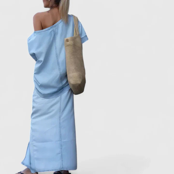 Averlynn | Ensemble de Jupe Maxi Chic pour Toutes les Occasions