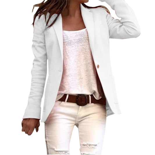 Donna - Blazer Chic Ajusté pour Toutes les Occasions
