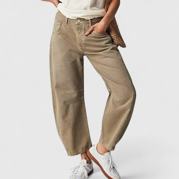 Pantalons de Pluie Chic à Jambes Larges pour Chaque Occasion
