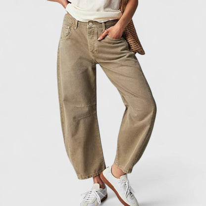 Pantalons de Pluie Chic à Jambes Larges pour Chaque Occasion